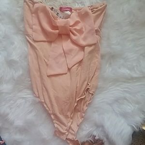 Blush Bow Bodysuit
